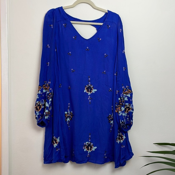 Free People | Dresses | Beautiful Oxford Embroidered Dress By Free People |  Poshmark